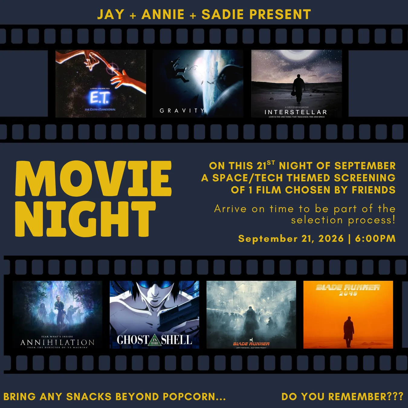 Equinox Elements Movie Night