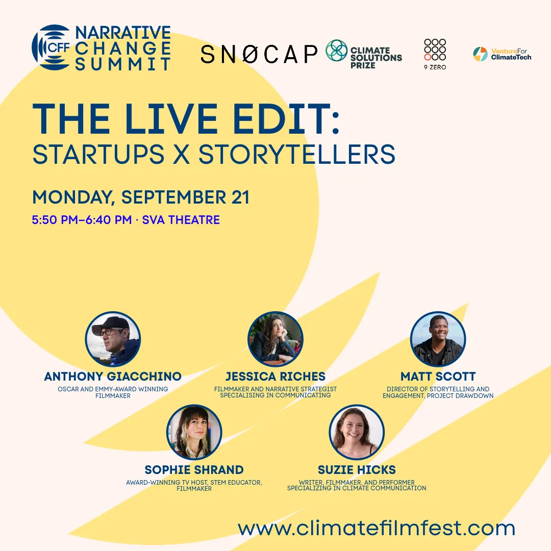 The Live Edit: Startups x Storytellers