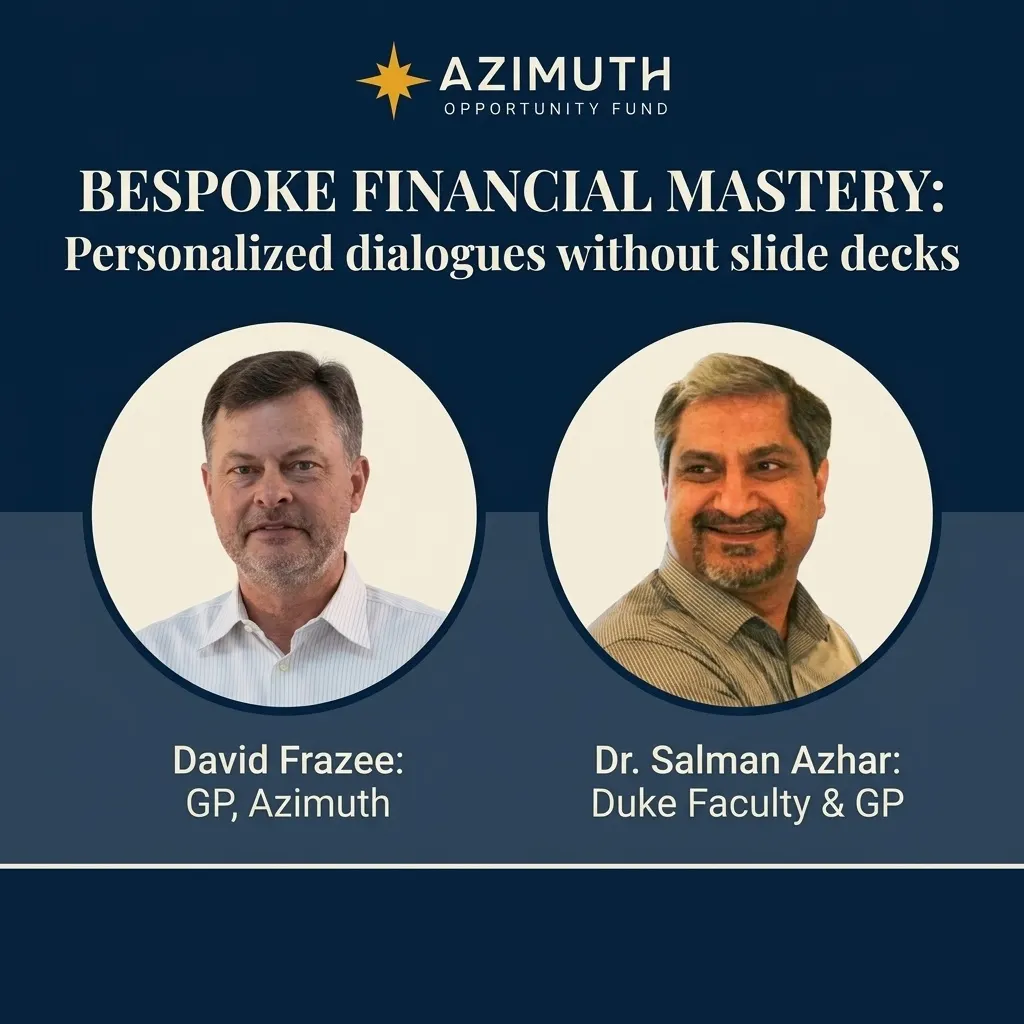 Bespoke Financial Mastery: Dialogues without slides