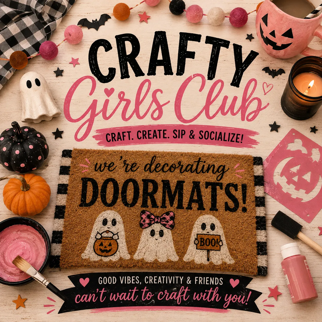 Craft Club Spooky Craft Night
