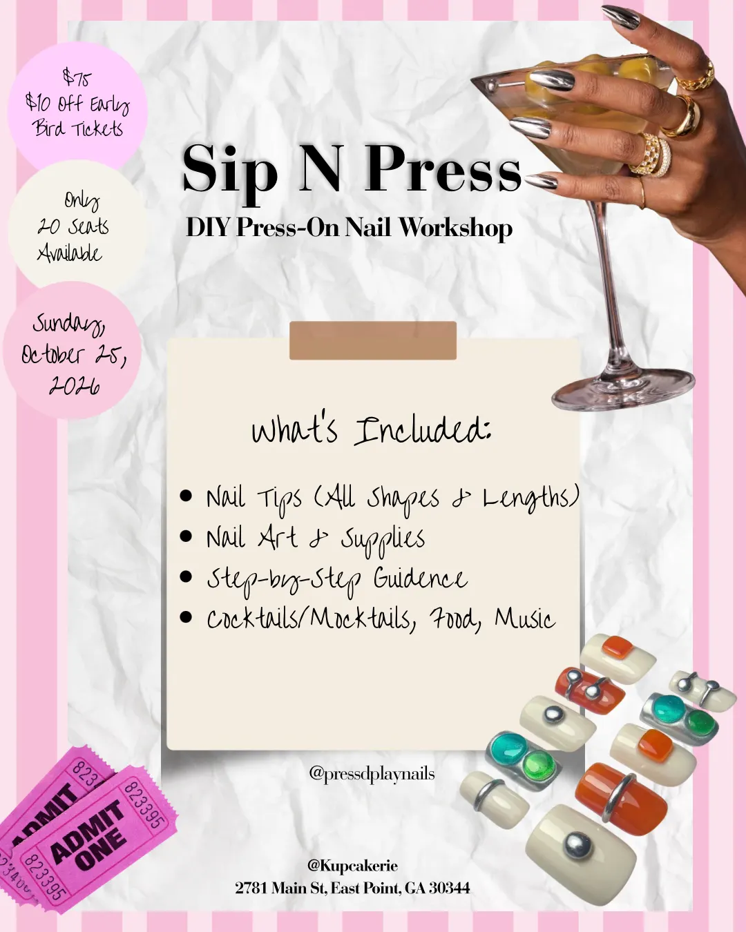 Sip N Press💅