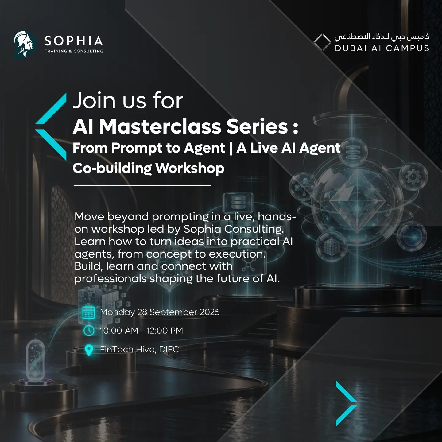 AI Masterclass Series: From Prompt to Agent | A Live AI Agent Co‑building Workshop
