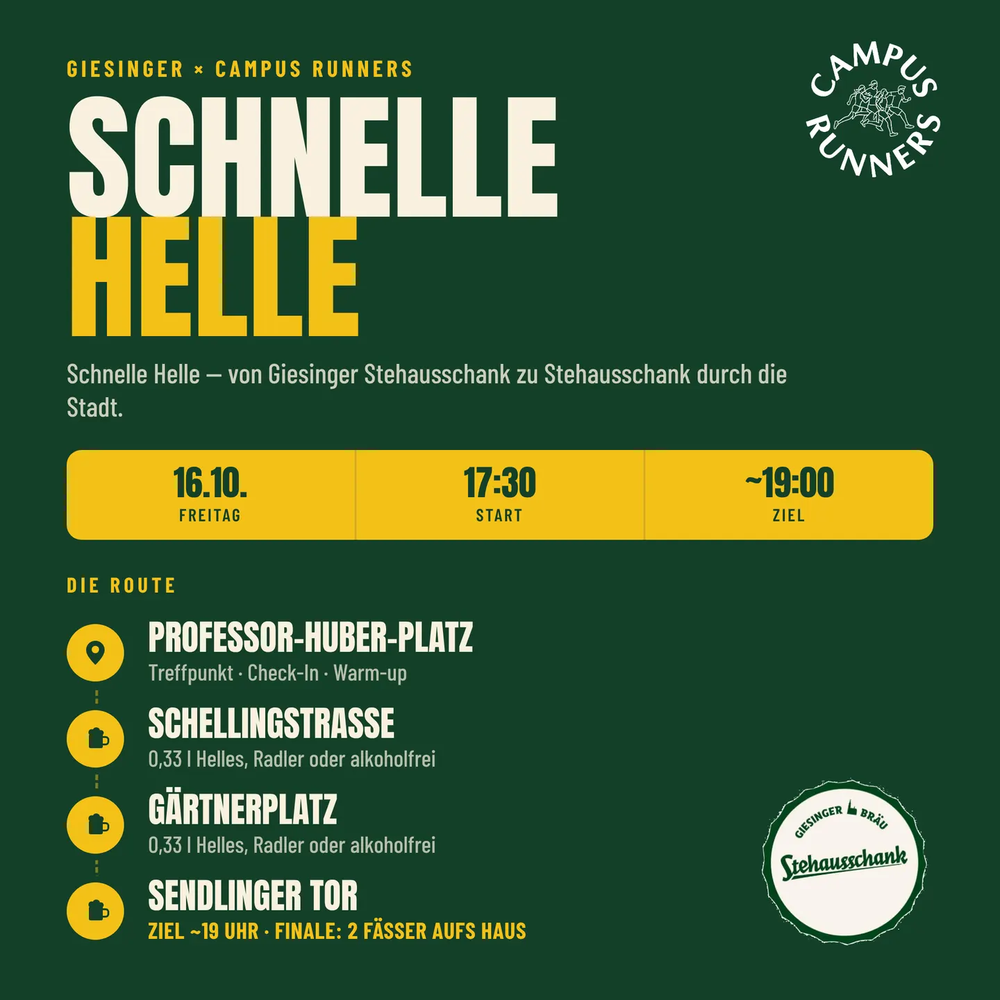 SCHNELLE HELLE CR x Giesinger