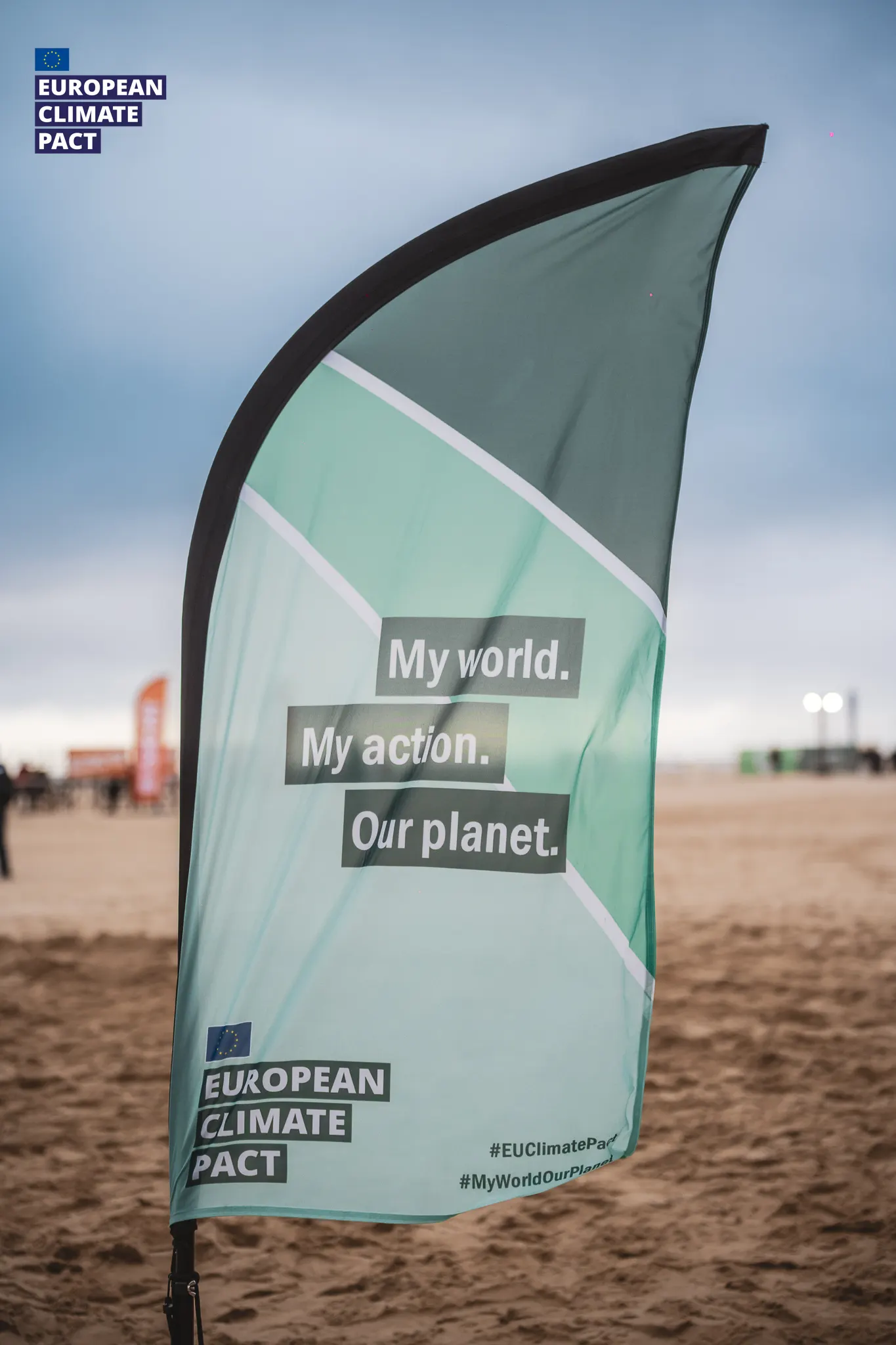 New Year's Dive Oostende with the EU Climate Pact