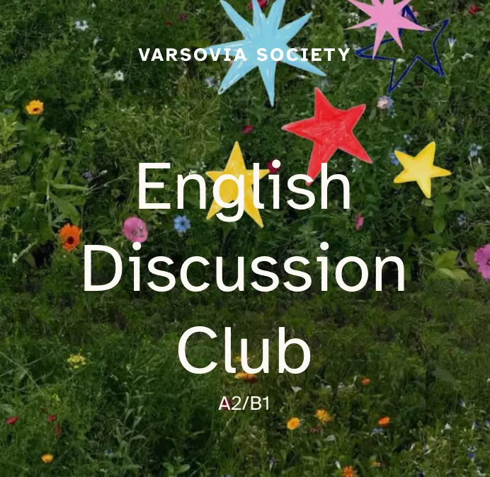 Varsovia Society | English Discussion Club 1.0 🇬🇧