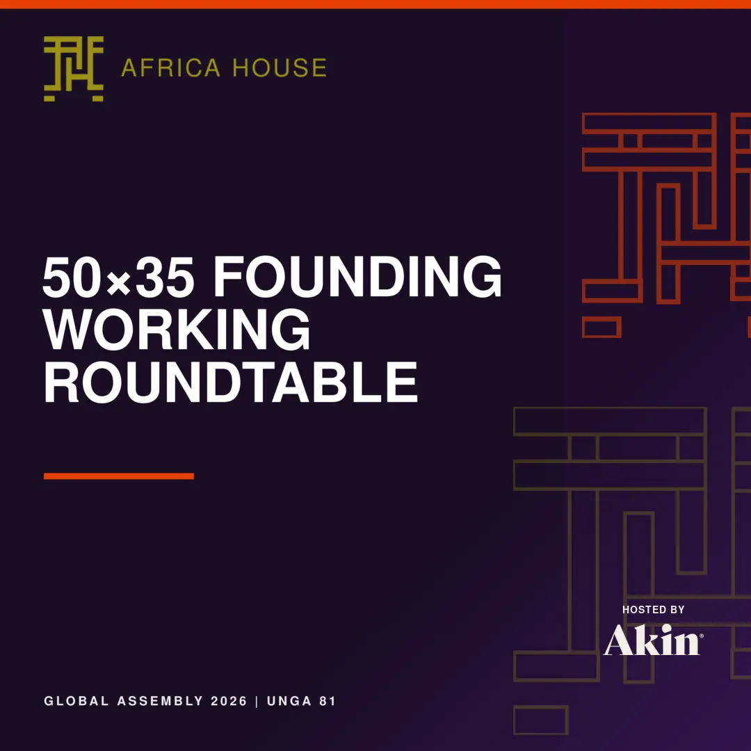 50×35 Founding Working Roundtable: Financing Pathway From Learning to Earning, Mobility, & Jobs