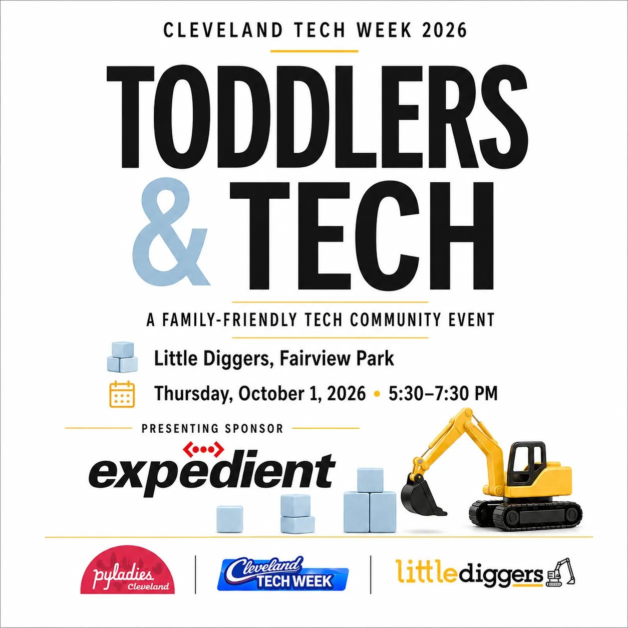 Toddlers & Tech Presented by Cle Pyladies x Expedient #CLETechWeek26