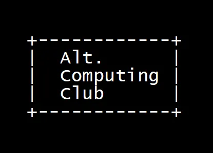 Alt. Computing Club - LAST EVENT OF 2026