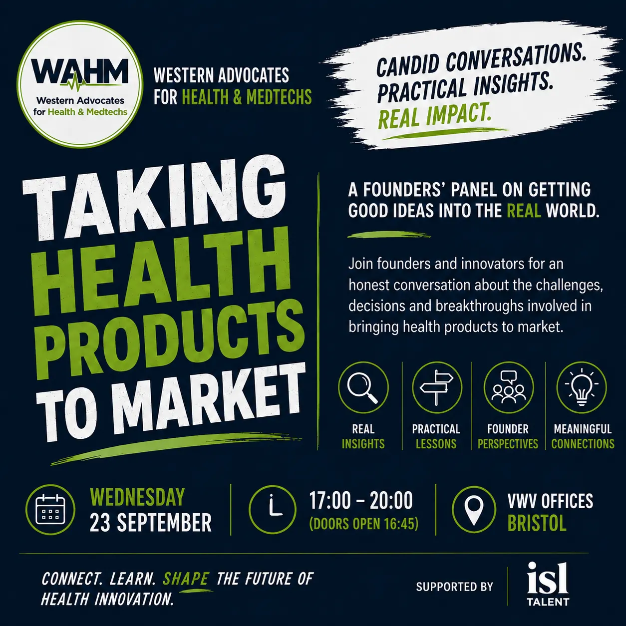 Taking Health Products to Market: From Idea to Real-World Impact + Healthtech Ecosystem Social