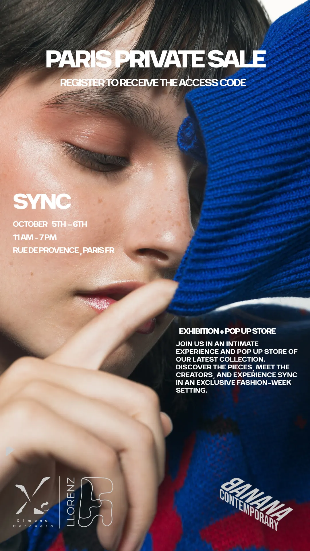 SYNC - Paris Private Sale October 6th