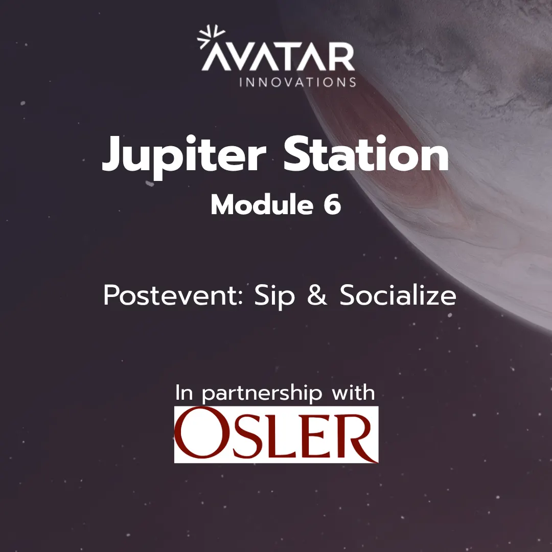 AS26 Module Six Postevent Social: Sip & Socialize