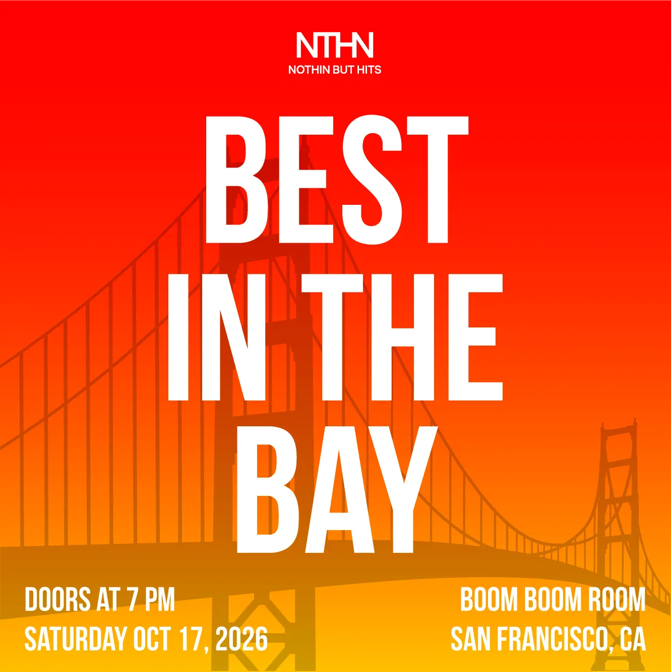Best In The Bay: Music Showcase & Entertainment Industry Night