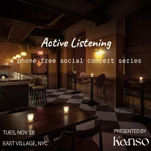 Active Listening: A Phone-Free Concert Series (NYC)