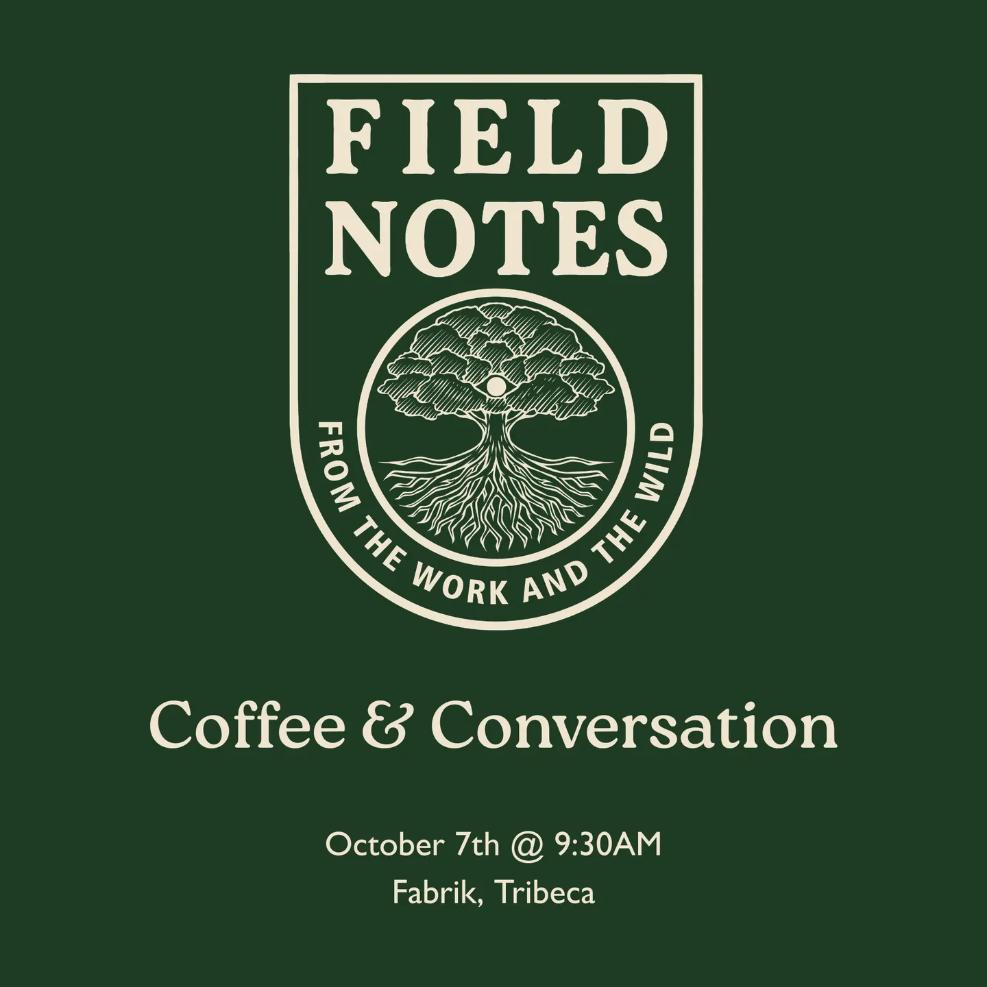 Field Notes: Coffee & Conversation