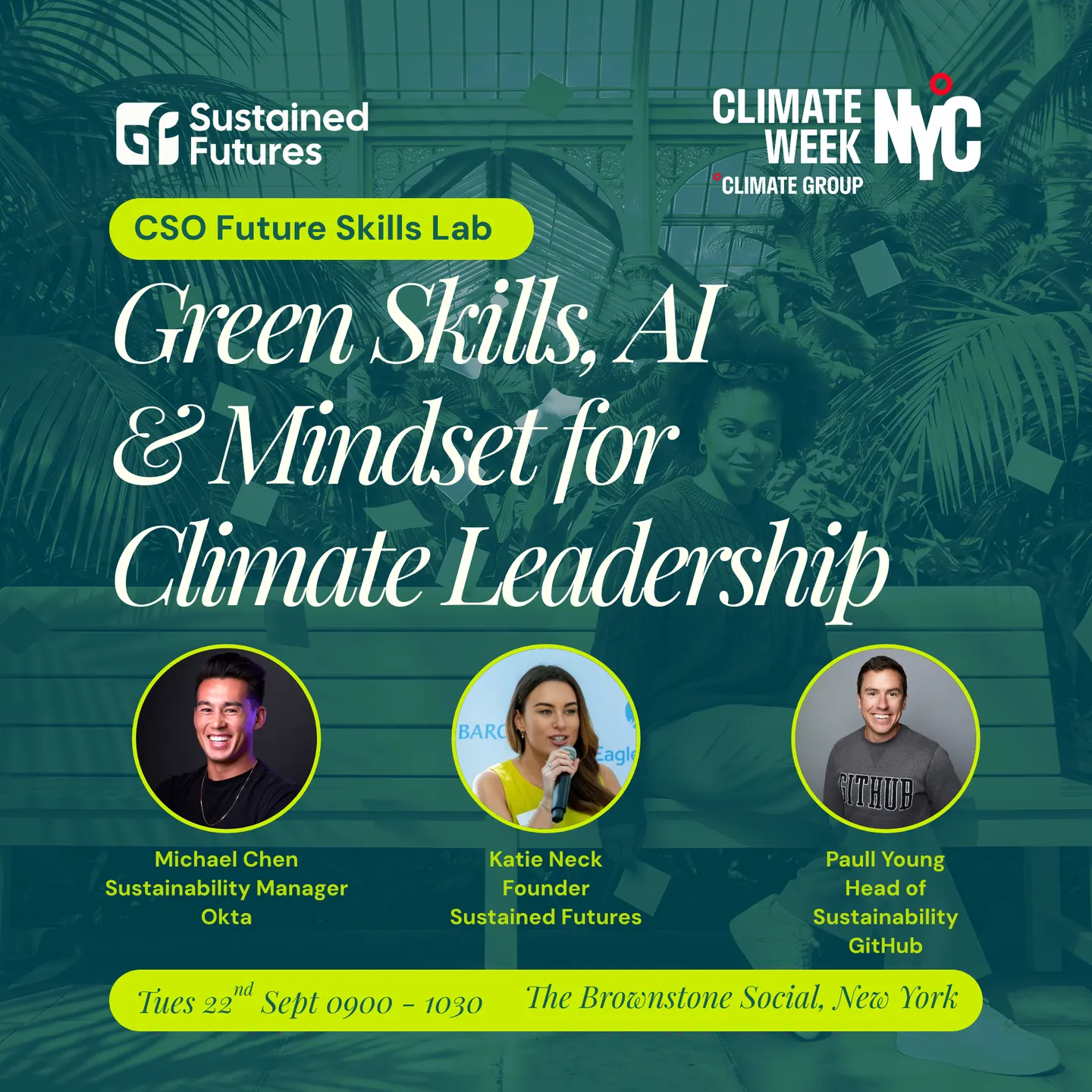CSO Future Skills Lab: Green Skills, AI and Mindset for Climate Leadership