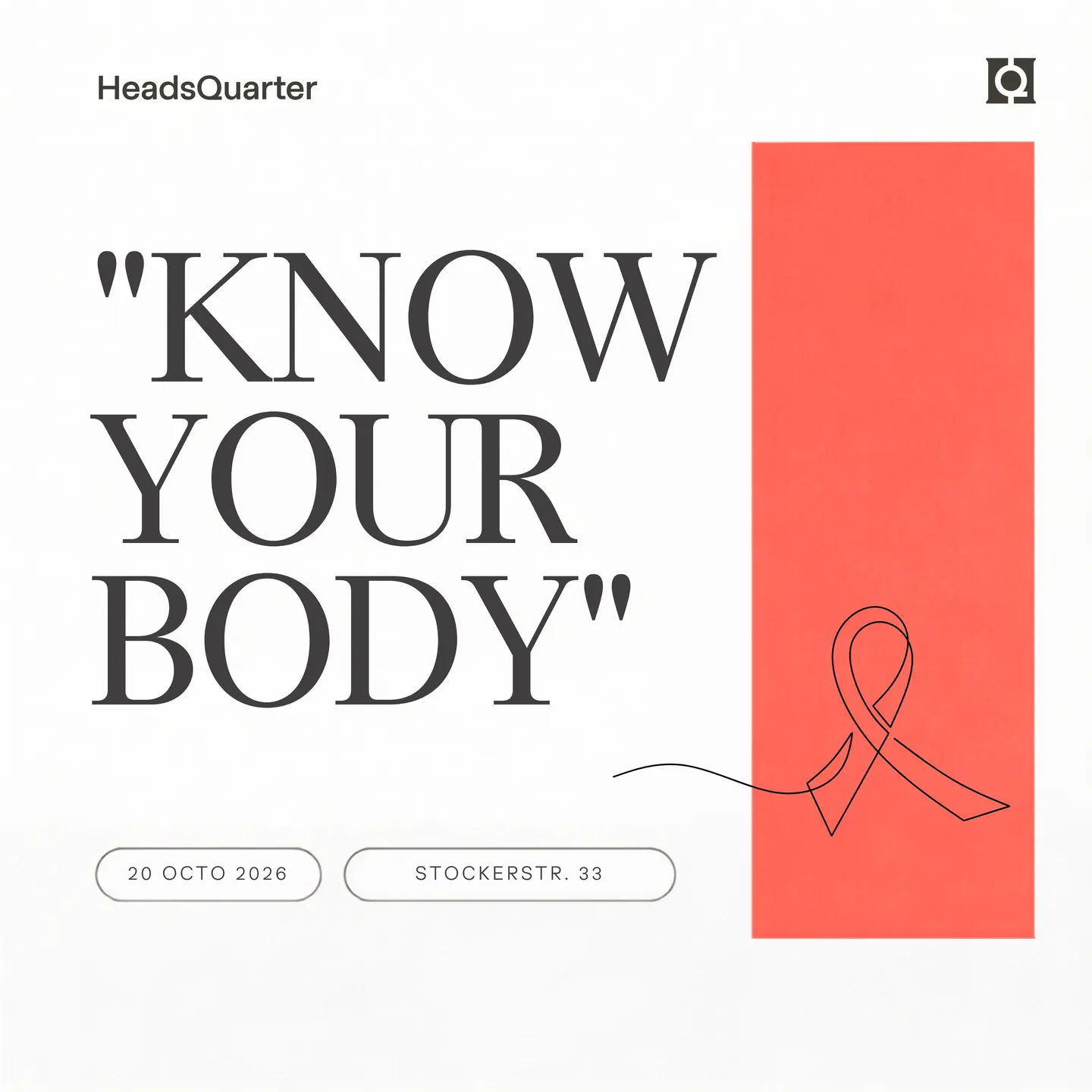 KNOW YOUR BODY - An Pink October Evening on Breast Health
