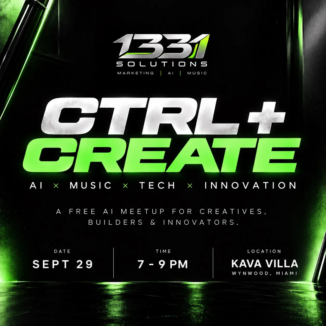 CTRL + CREATE — Where AI, Music & Technology Meet