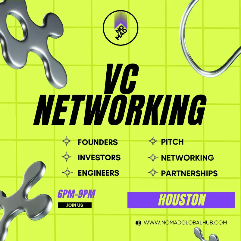 VC Networking: Pitch Day — Houston