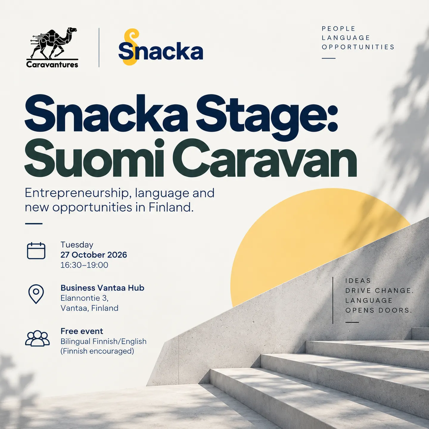 Snacka Stage: Suomi Caravan
