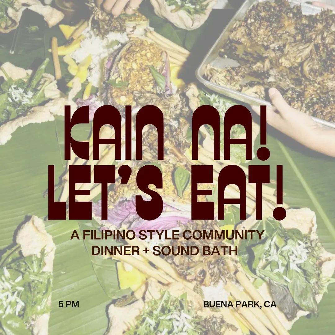 Kamayan Dinner + Sound Bath