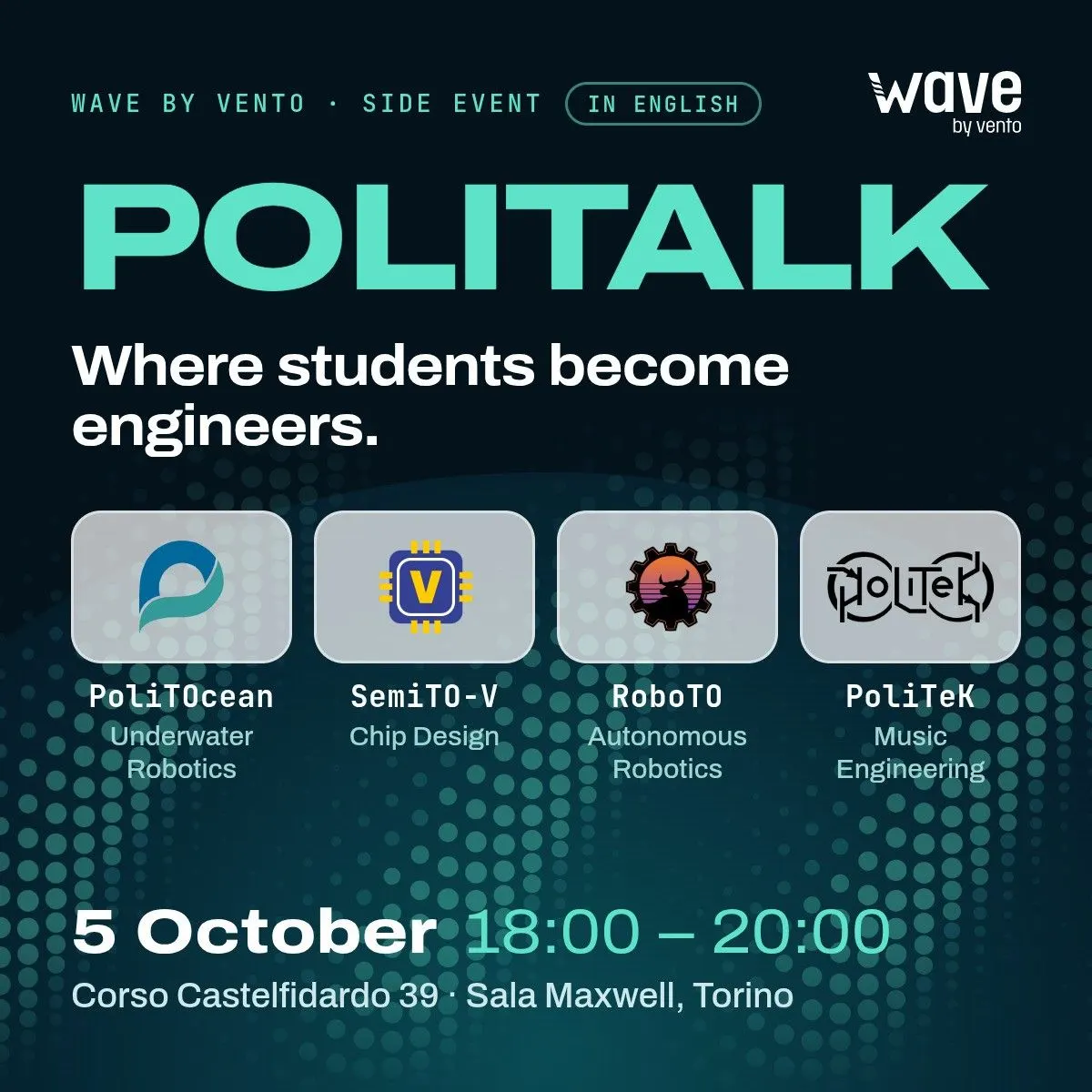 PoliTALK Sudent Teams. Real Projects. Real Impact.