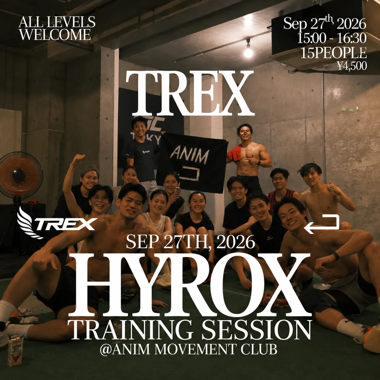 TREX HYROX TRAINING SESSION FEAT.ANIM MOVEMENT