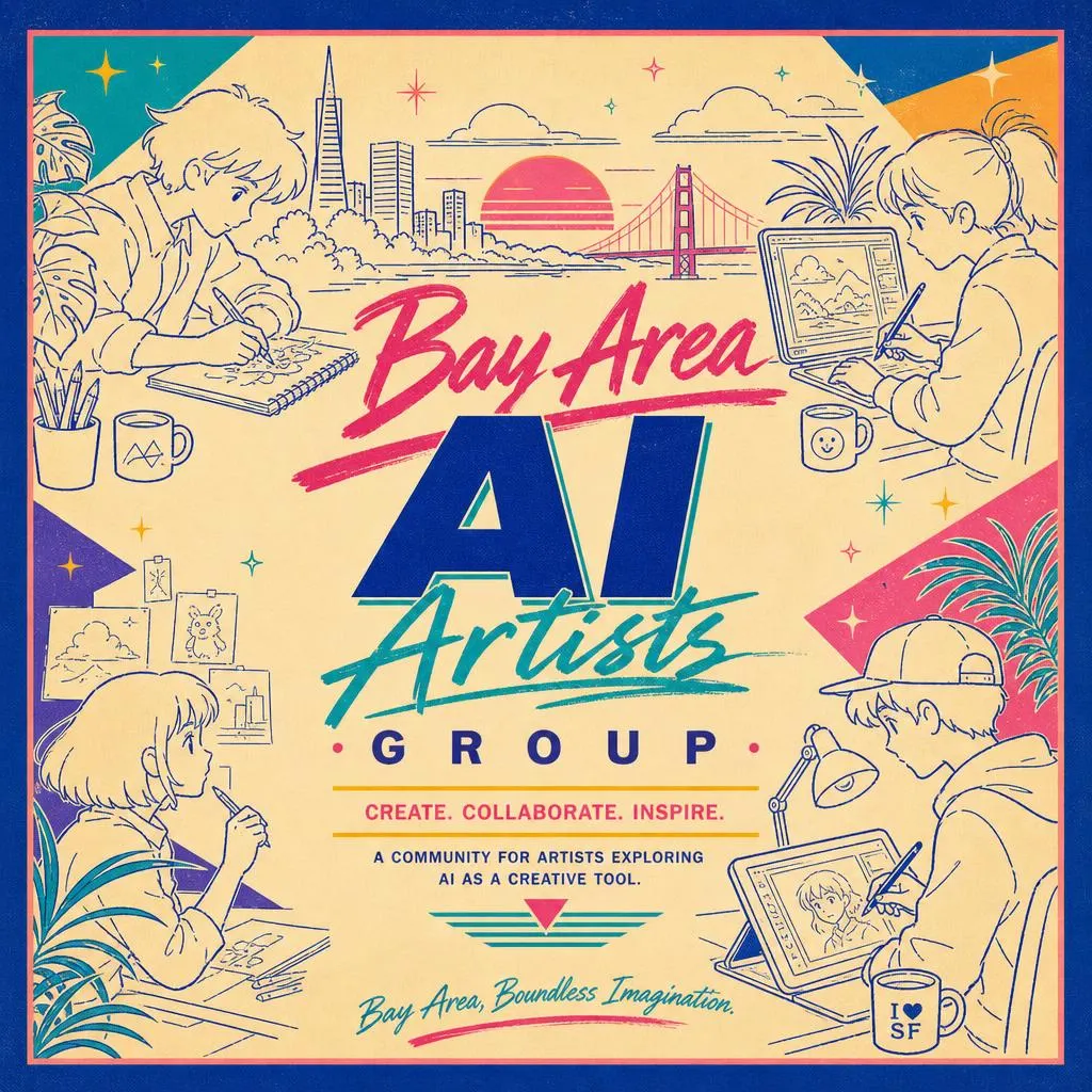 SF AI Artists September Show, Critique, & Promote
