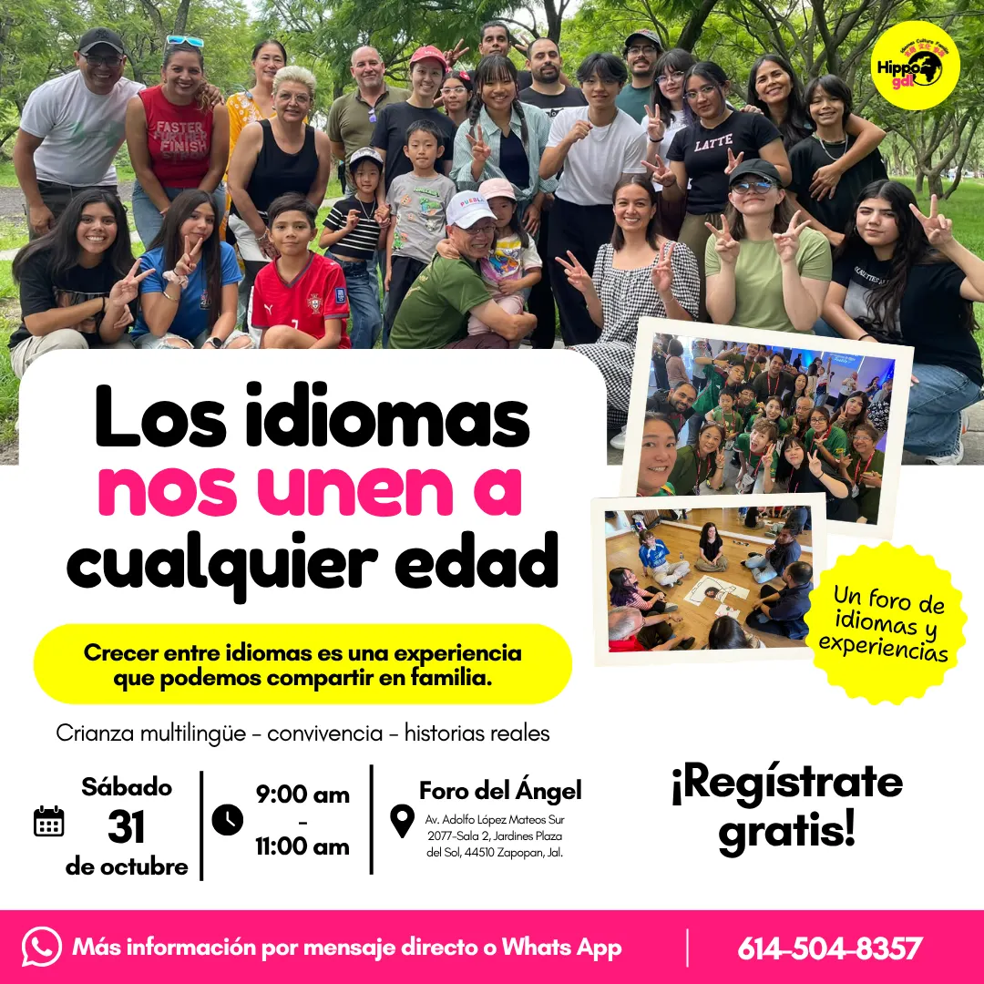 Los idiomas nos unen a cualquier edad