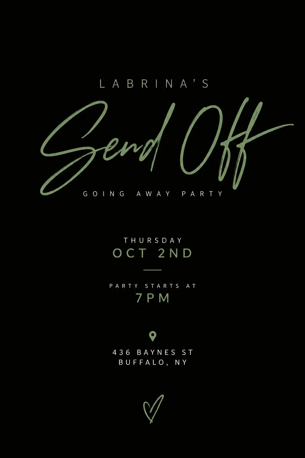 Labrina's Going Away Party
