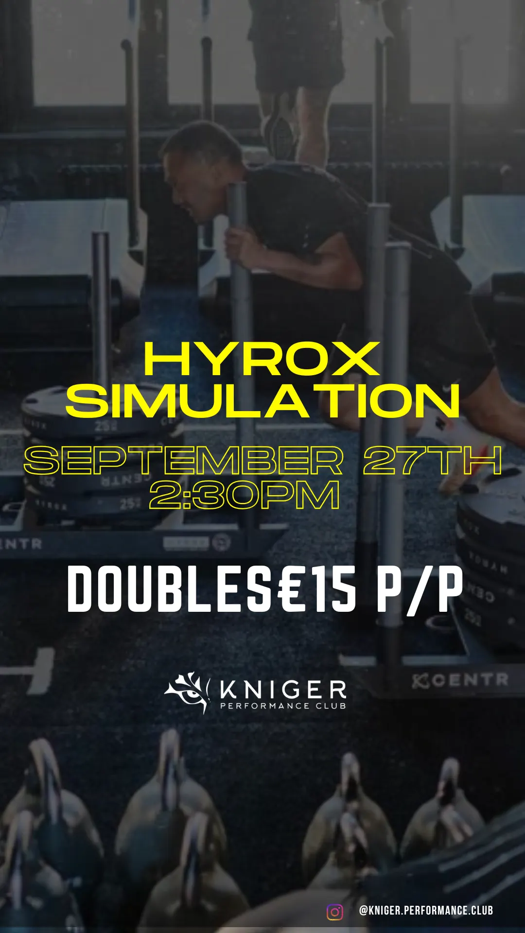 HYROX FULL SIMULATION @ Kniger