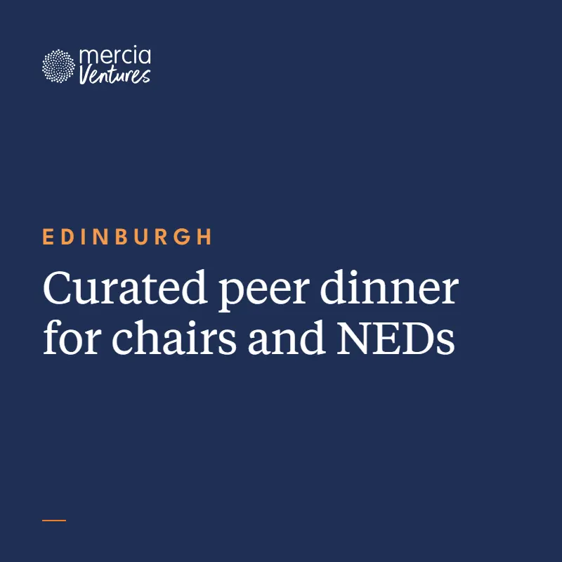 Edinburgh - Mercia Ventures NED Dinner