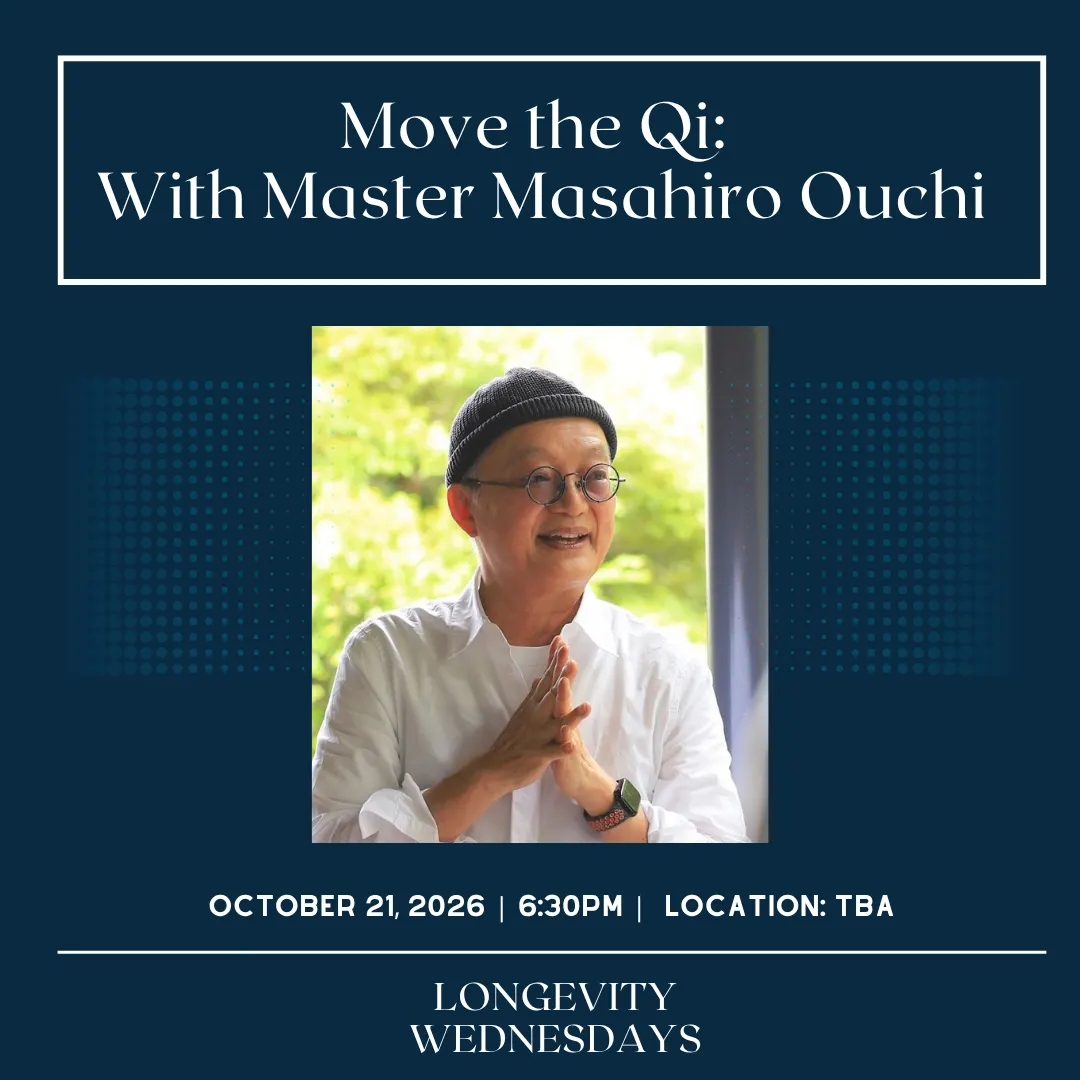 Move the Qi: An Evening with Master Masahiro Ouchi