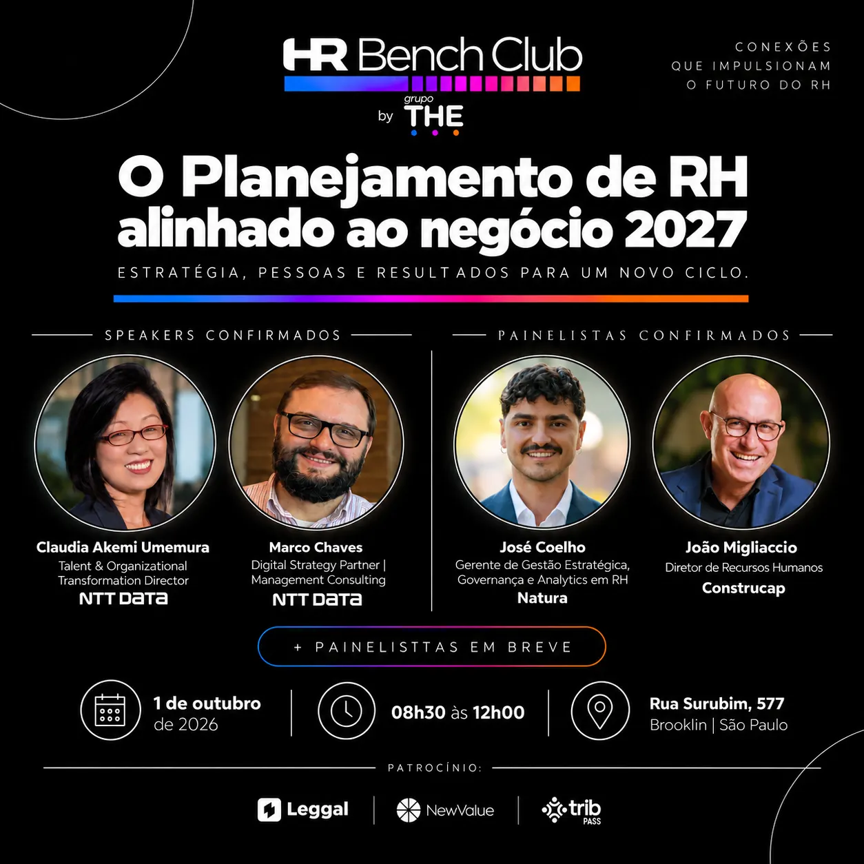 HR Bench Club by Grupo THE: O planejamento 2027 de RH alinhado ao negócio