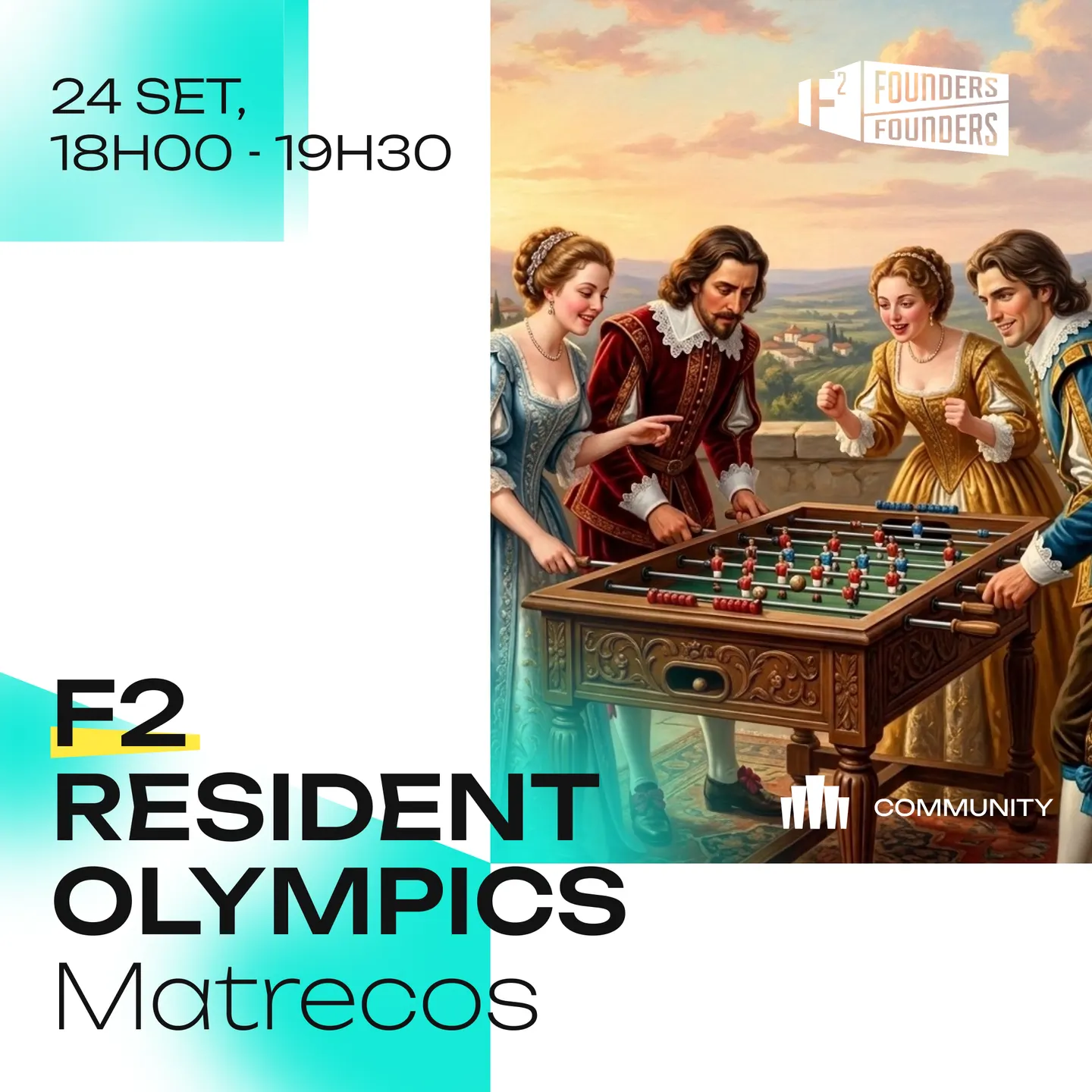 F2 Resident Olympics: "Matrecos" ⚽