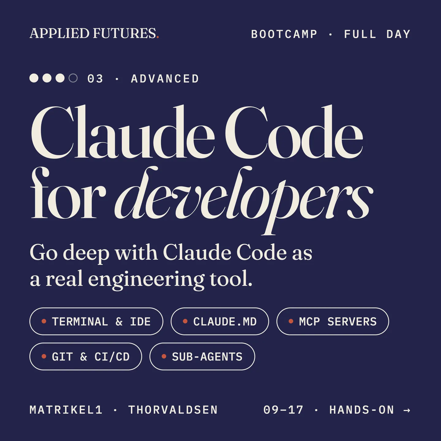 Bootcamp | Claude Code for Developers