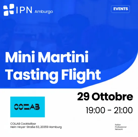 IPN Amburgo – Mini Martini Tasting Flight 🍸