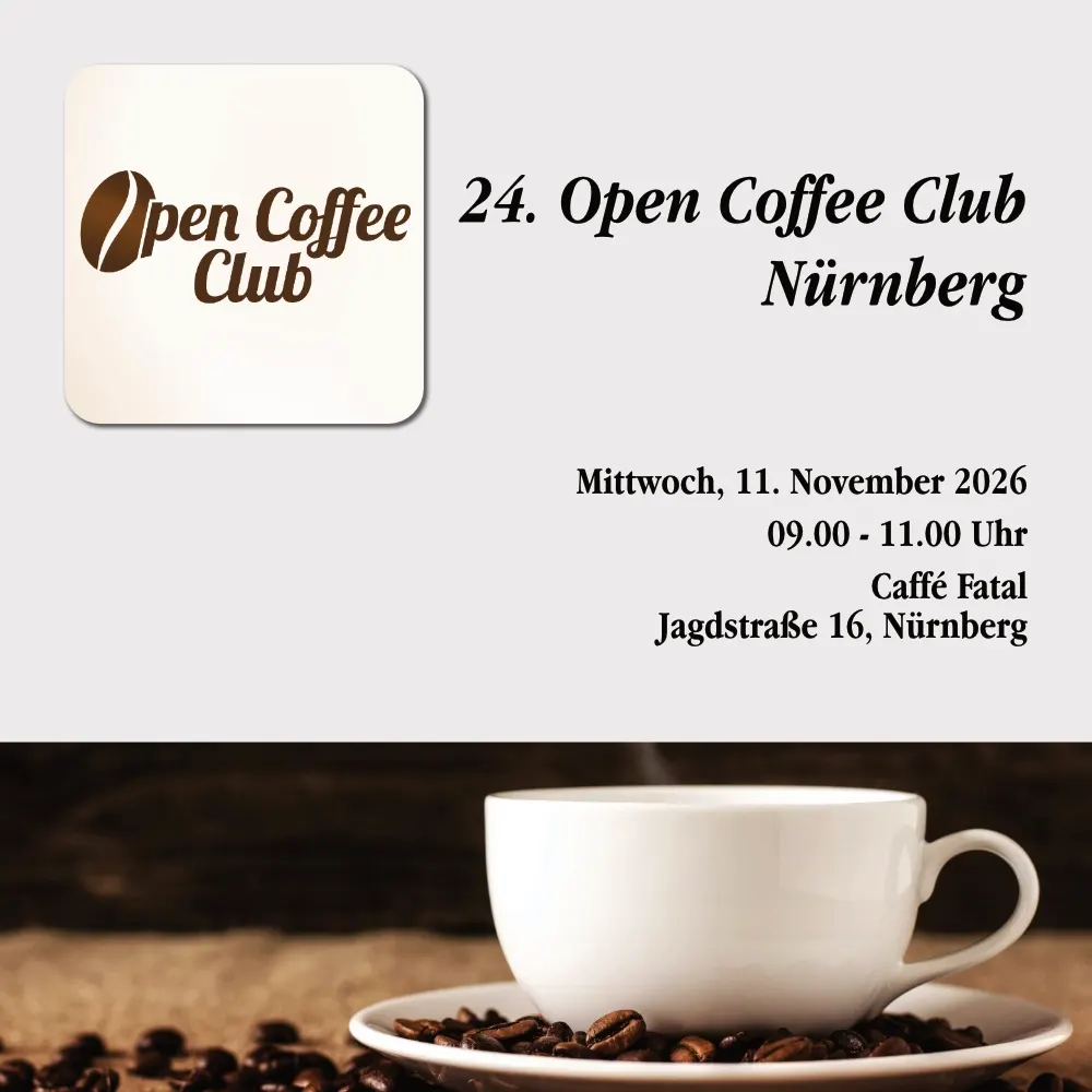 24. Open Coffee Club Nürnberg