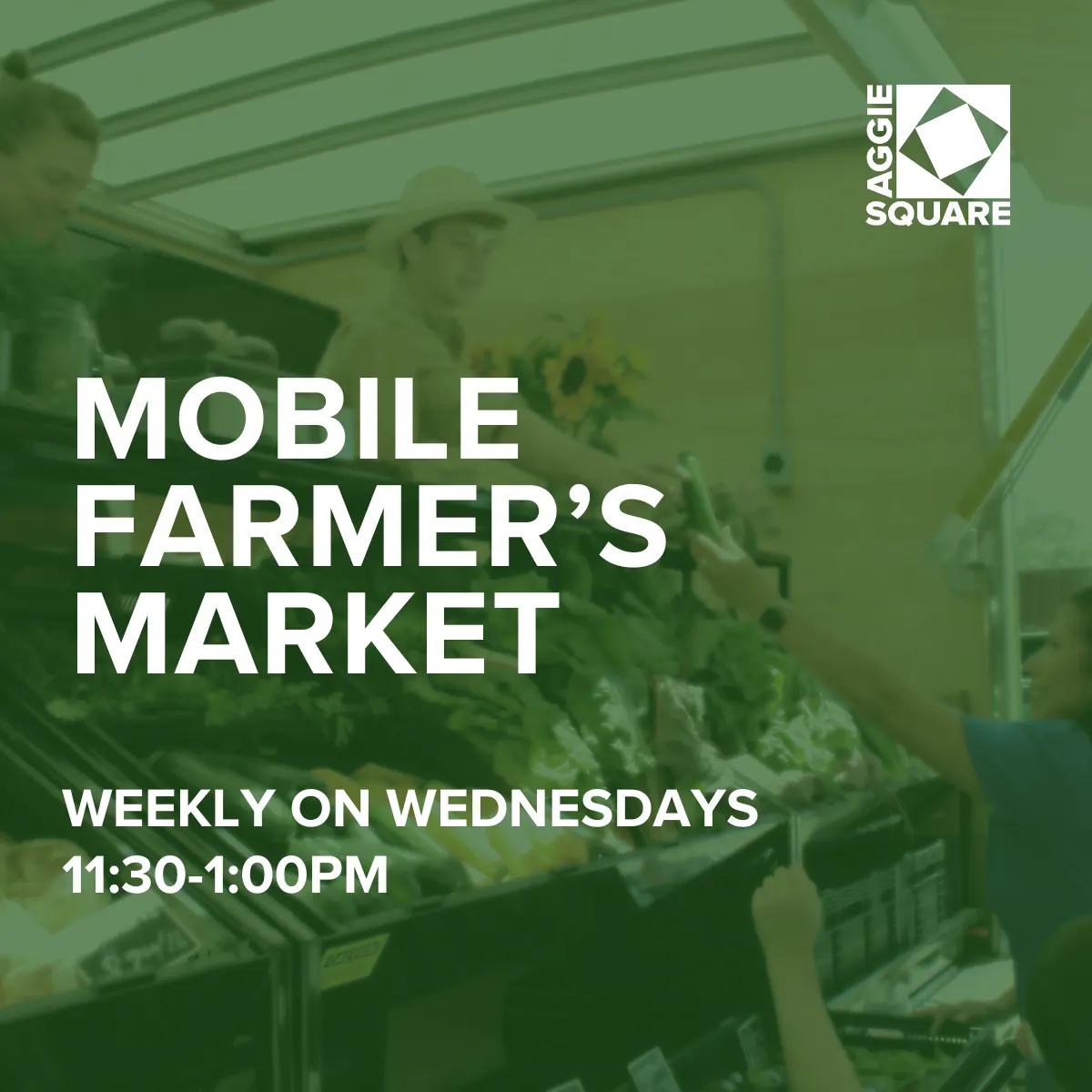Mobile Farmer's Market at Aggie Square