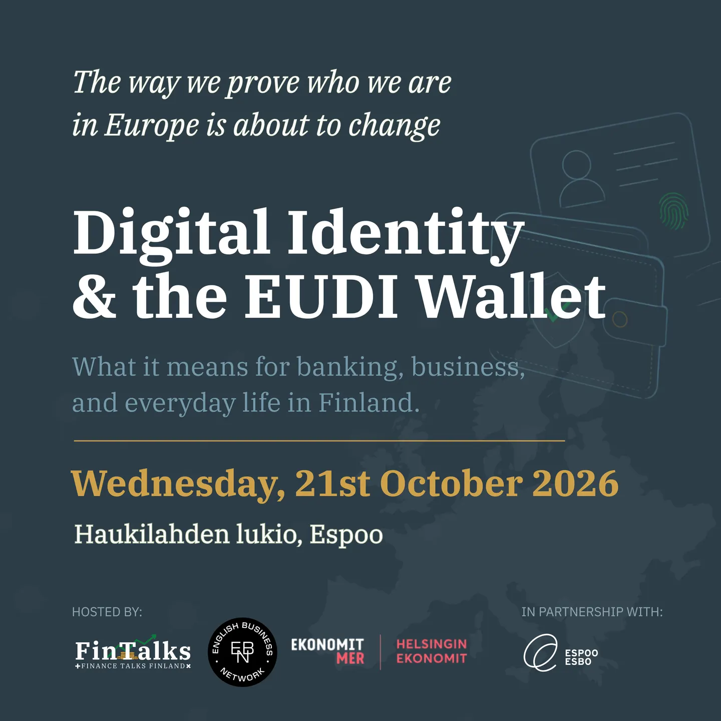Digital Identity & the EUDI Wallet