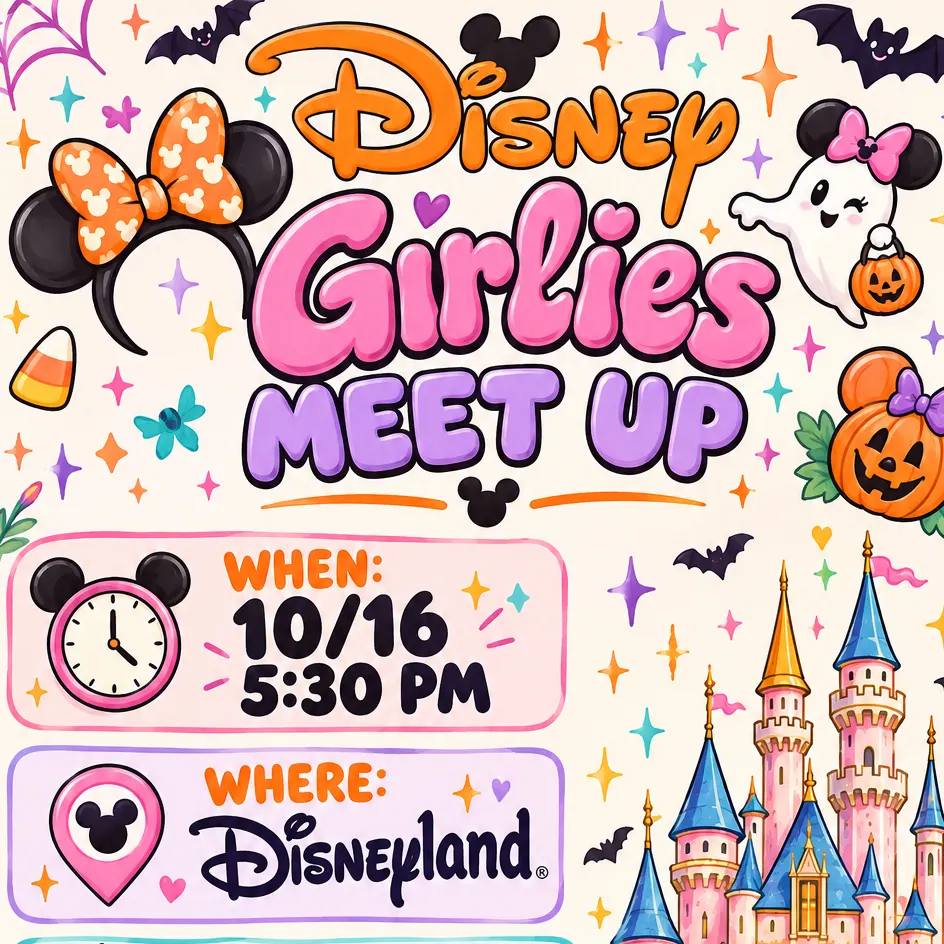 Disney Girlie Meet Up ๐ญ๐โจ