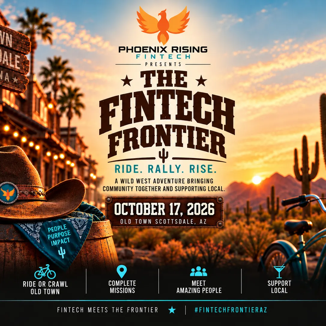 Phoenix Rising FinTech Presents…. THE FINTECH FRONTIER🤠 RIDE. RALLY. RISE🔥