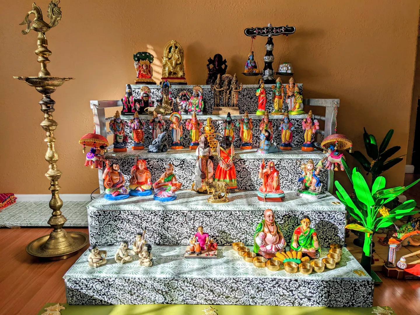 Navratri Golu (at Kavita and Sanjeev's)