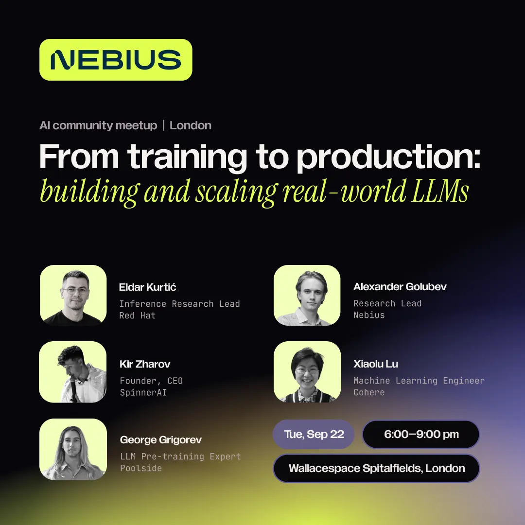 From training to production: building and scaling real-world LLMs