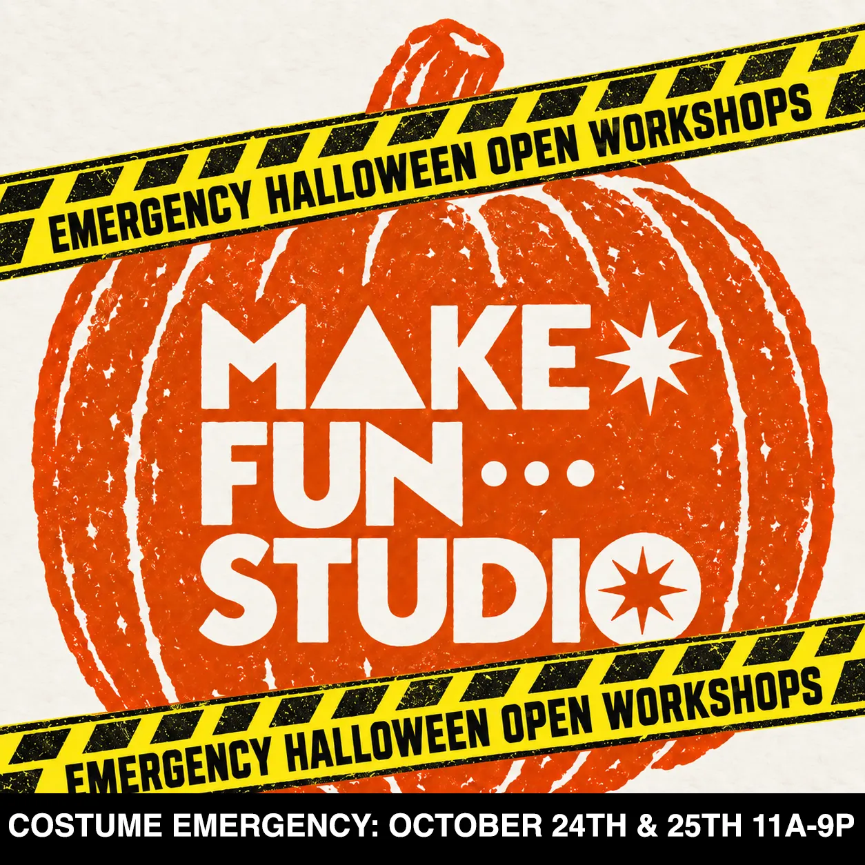 **Emergency Halloween Costume-Making Open Workshops 👻✂️