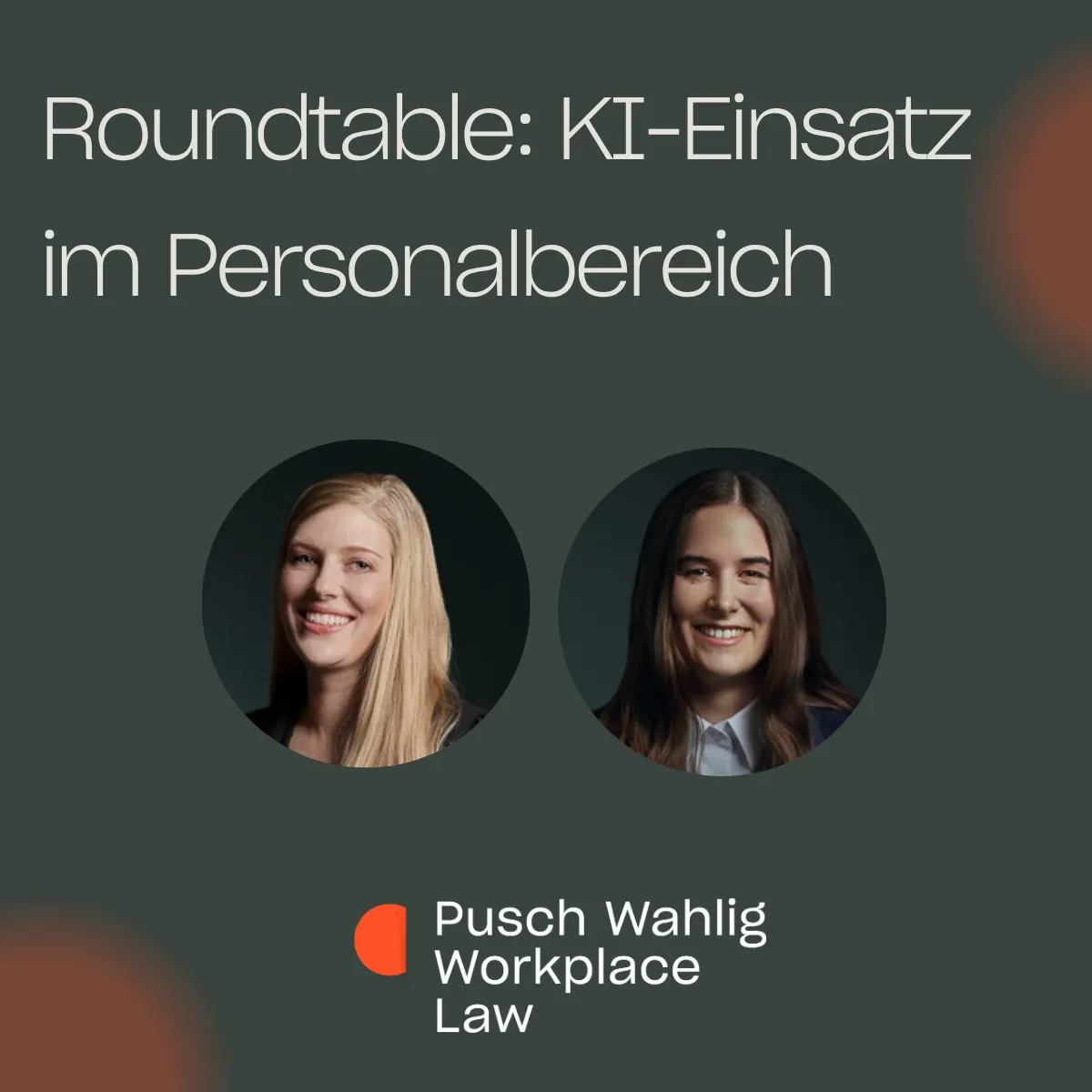 Roundtable: KI-Einsatz im Personalbereich