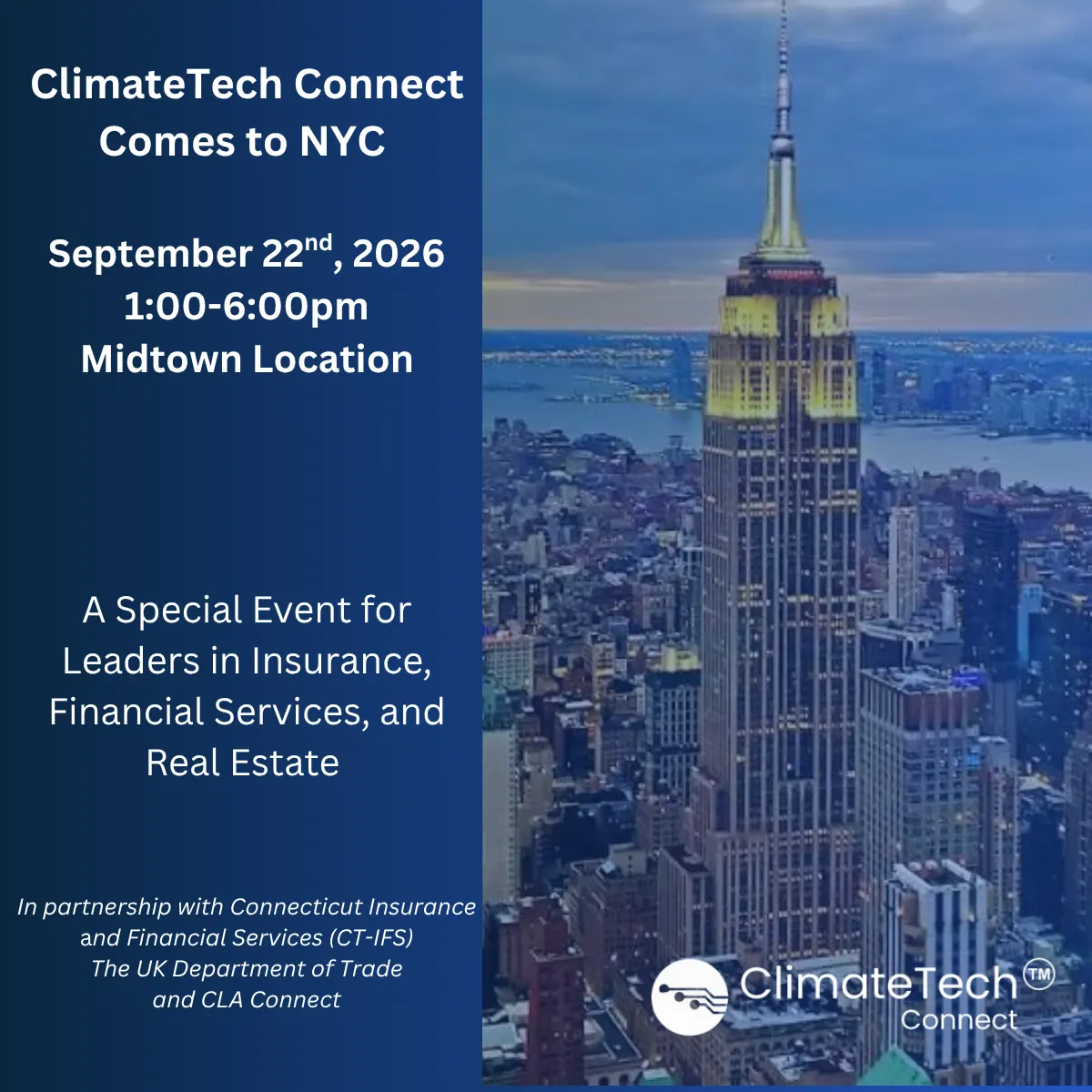 ClimateTech Connect NYC Edition
