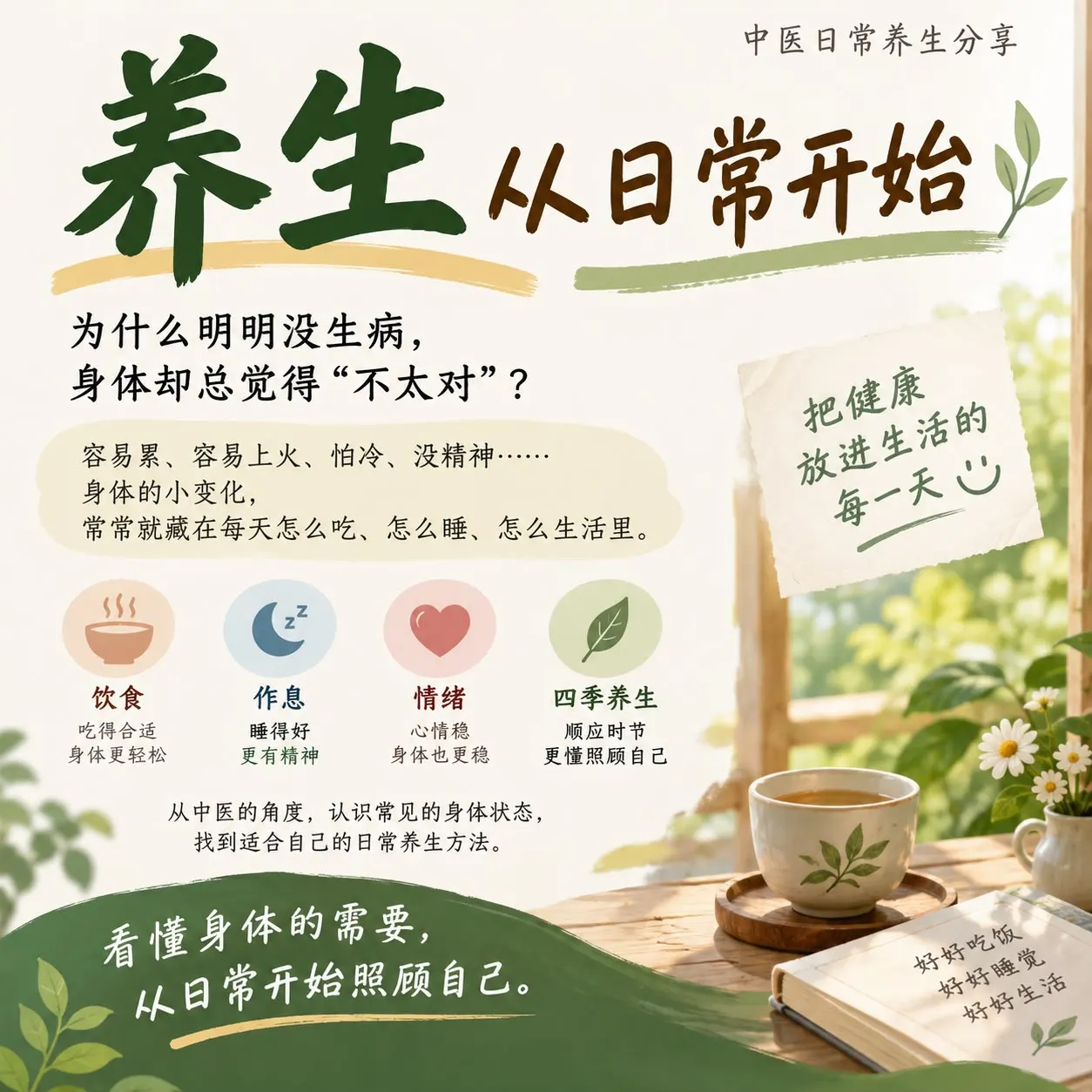中医养生系列 ✅ 适合新西兰的有效日常养生法 🌿
