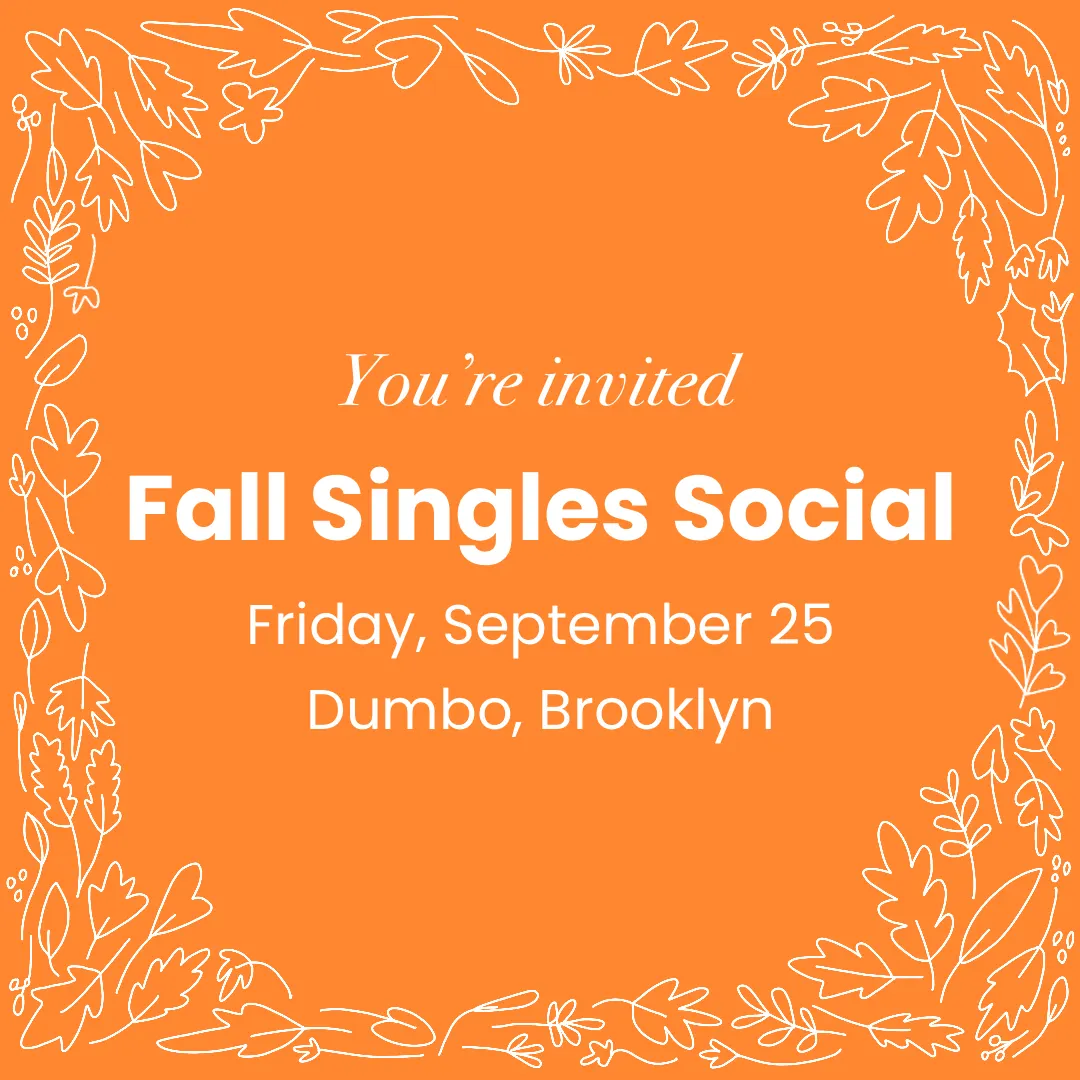 Fall Singles Social