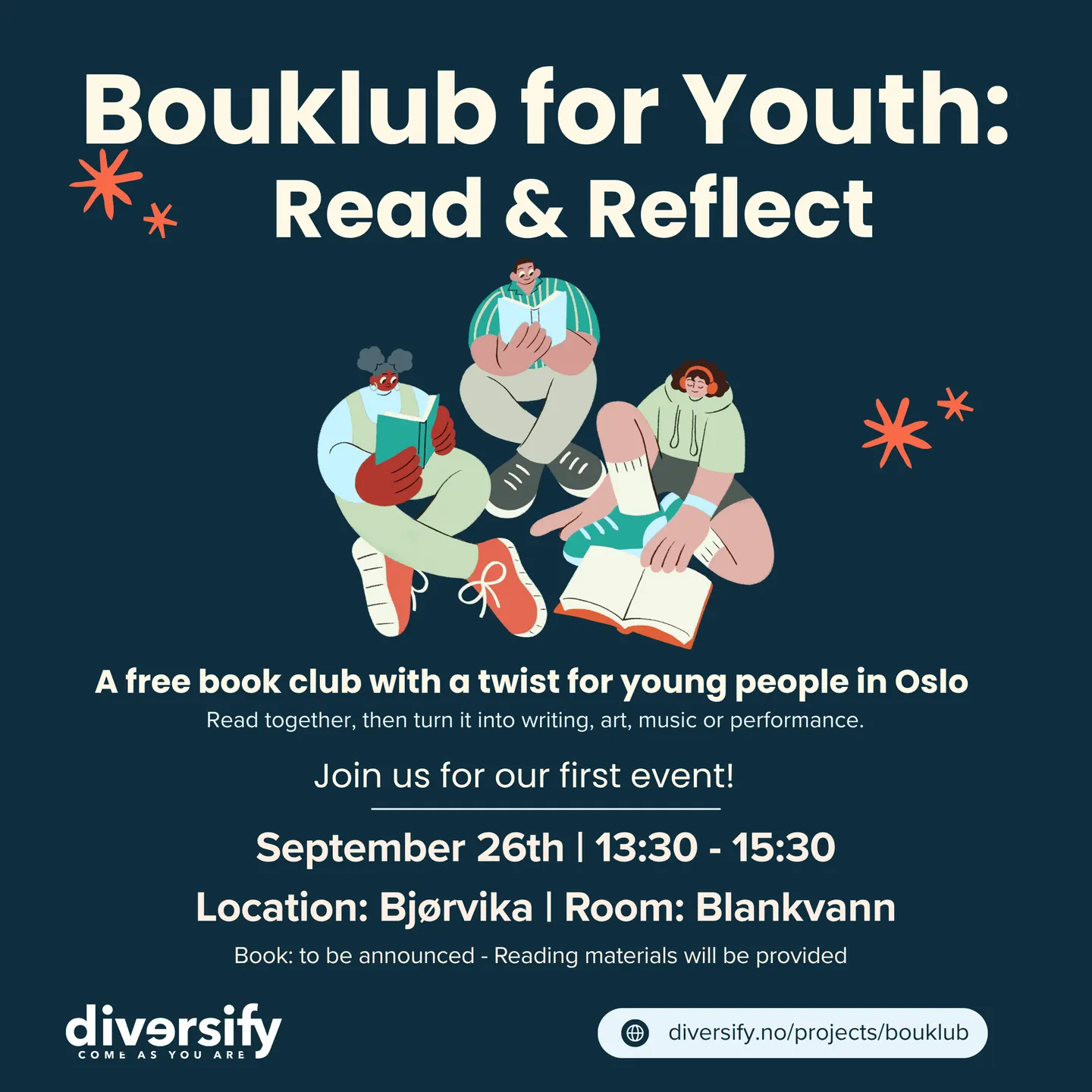 Bouklub for Youth: Read & Reflect