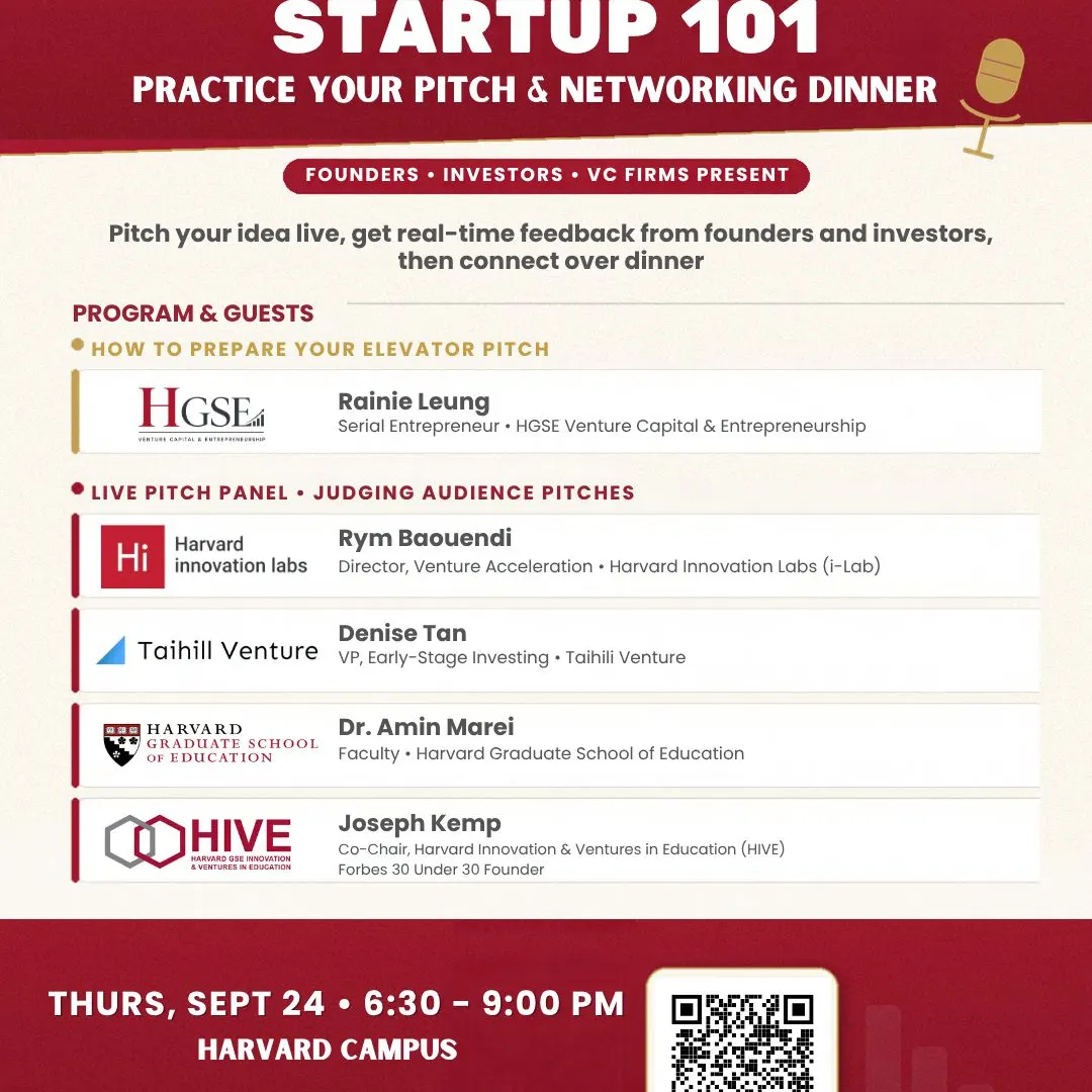 Startup 101: Practice Your Pitch & Networking Night